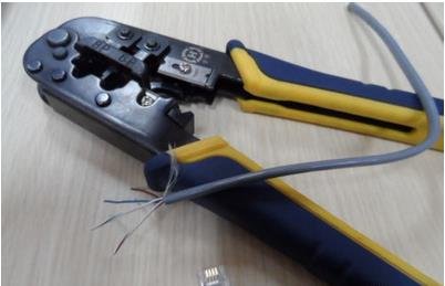 电话线接插座的接法