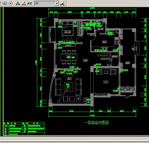 求一套完整家庭装修电路图和走线图用来学习