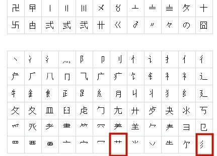 艹丶灬丨彡丿丬这些符号怎么打出来