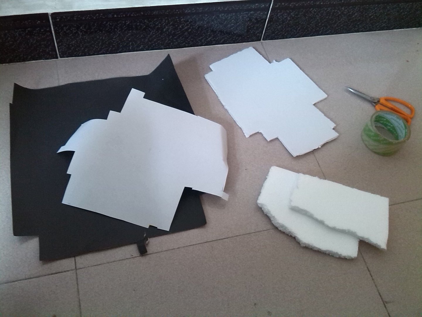 如何制作航空母舰模型