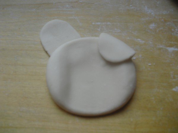 小猪头馒头的做法步骤图，小猪头馒头怎么做