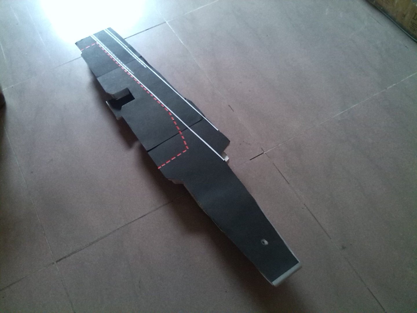 如何制作航空母舰模型