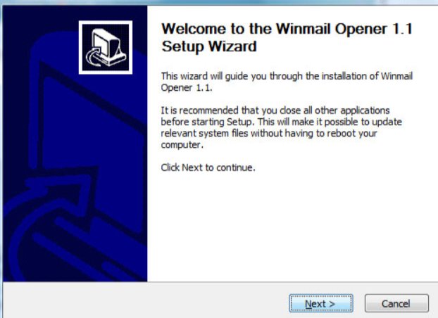 winmail.dat文件怎样打开？
