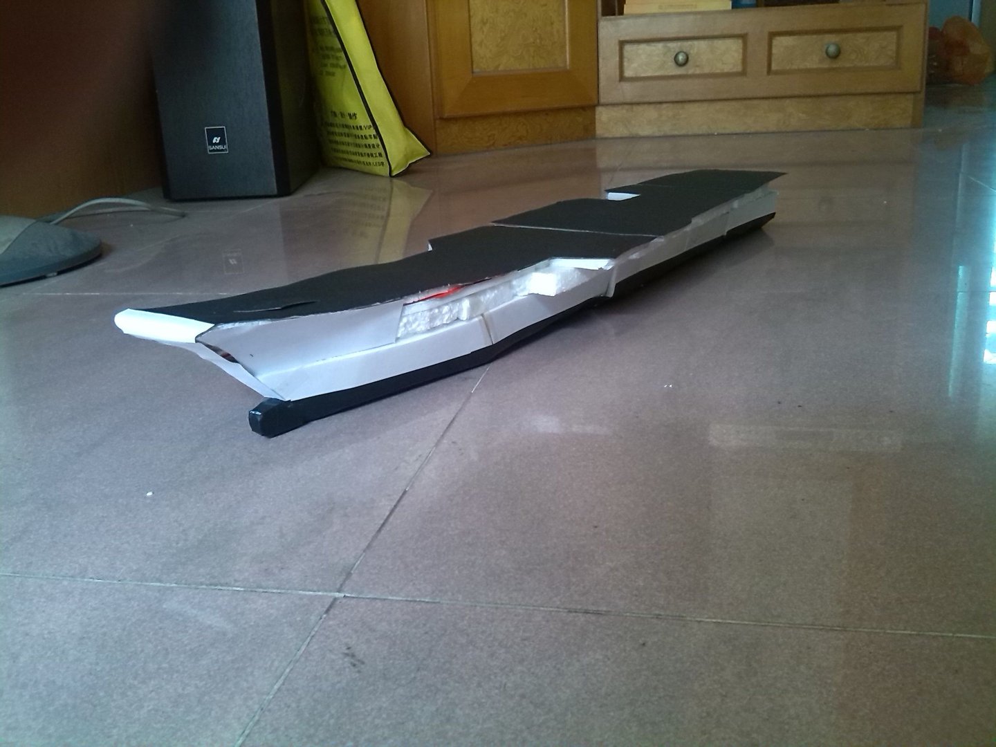 如何制作航空母舰模型