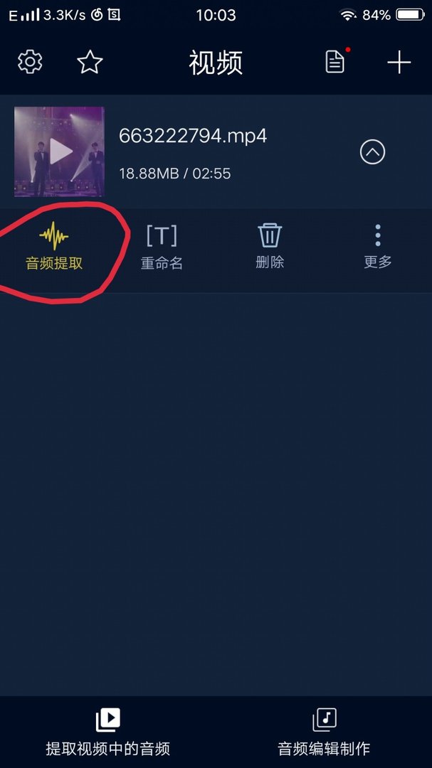 爱剪辑 这个软件能不能直接将视频截取片段并直接转成音频？