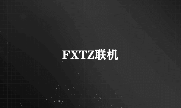 FXTZ联机