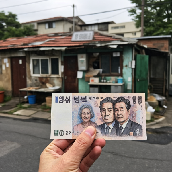 一亿韩元在韩国是穷人吗