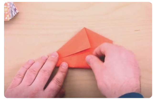 超简单折纸蜘蛛网教程