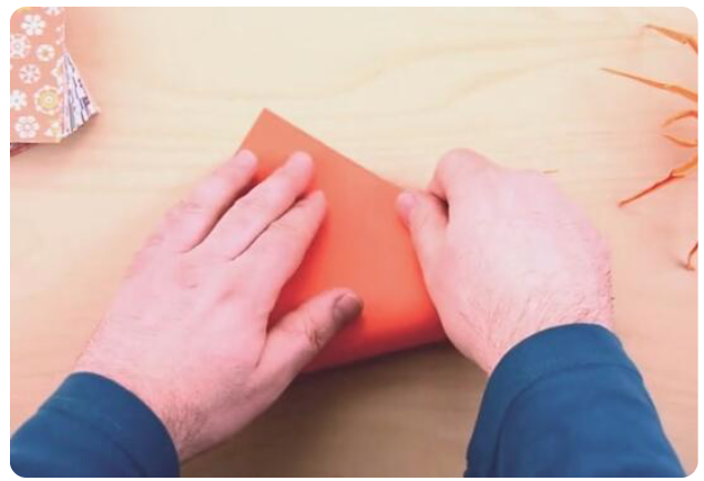 超简单折纸蜘蛛网教程