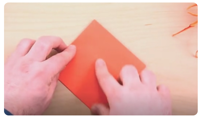 超简单折纸蜘蛛网教程