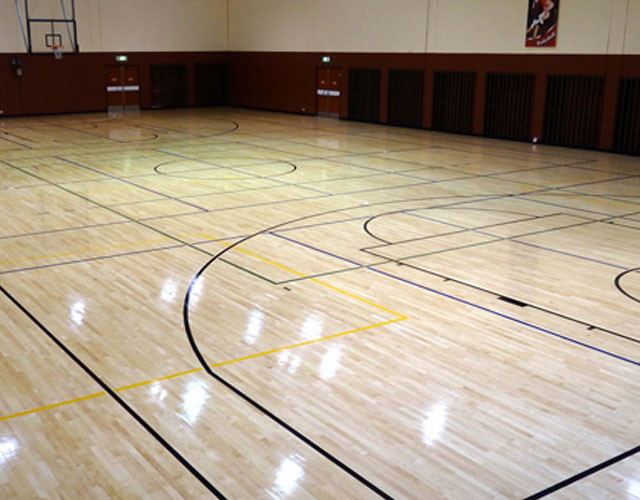 在体育馆的木地板上打篮球，但地板很滑，请问用什么可以防滑？