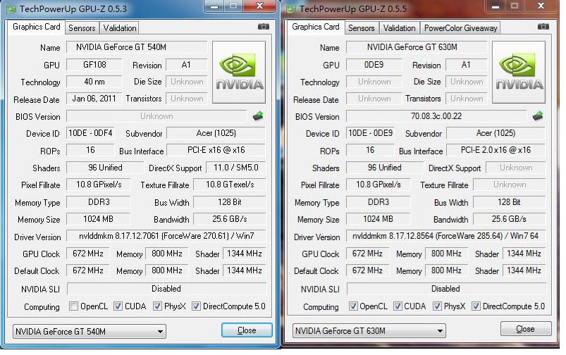 笔记本显卡gt540和gt630哪个好，我主要是玩游戏，写详细点的我追加分