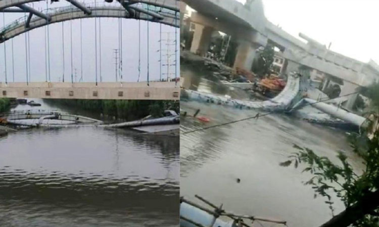 绍兴一在建桥梁垮塌,无人伤亡,导致垮塌的主要原因是什么?