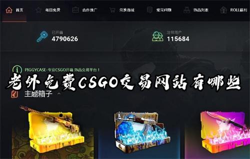 老外免费CSGO交易网站有哪些-老外免费CSGO交易网站推荐