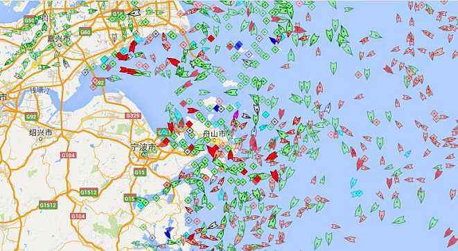 舟山渔场在中国地图上在哪。