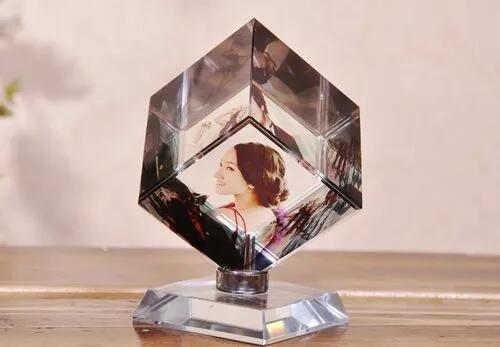 水晶照片制作方法