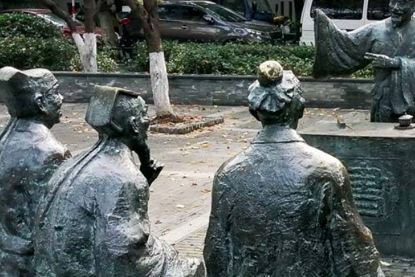 柳敬亭说书翻译和原文