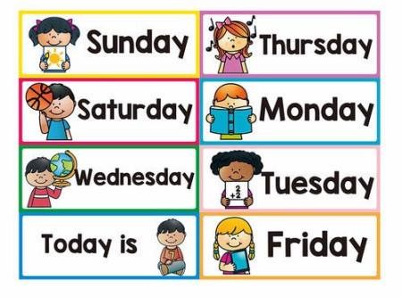 星期一到星期日是怎么写的?