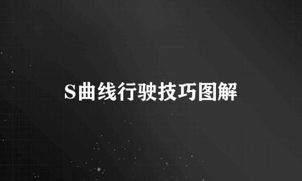 S曲线行驶技巧图解