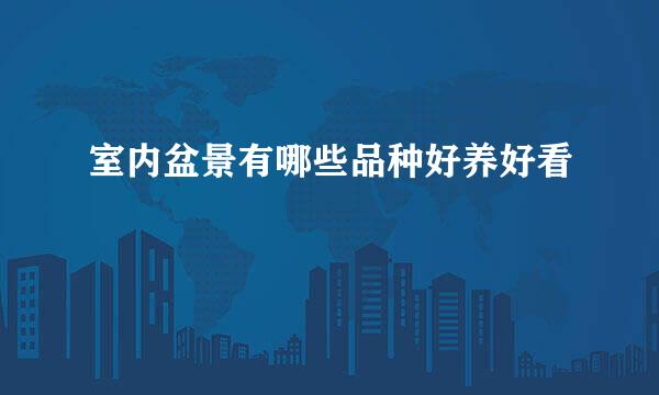 室内盆景有哪些品种好养好看