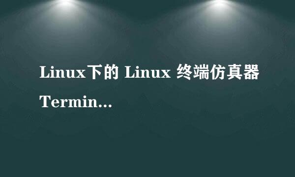 Linux下的 Linux 终端仿真器Terminator