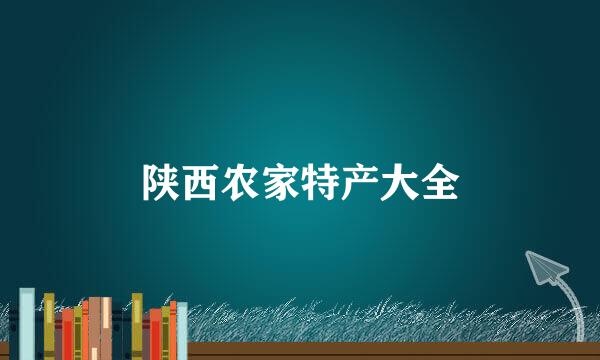 陕西农家特产大全