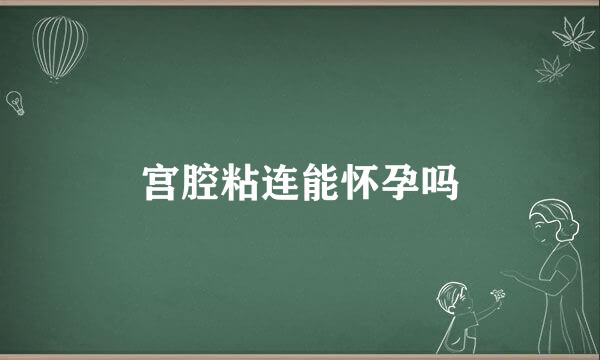 宫腔粘连能怀孕吗