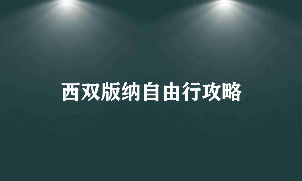 西双版纳自由行攻略